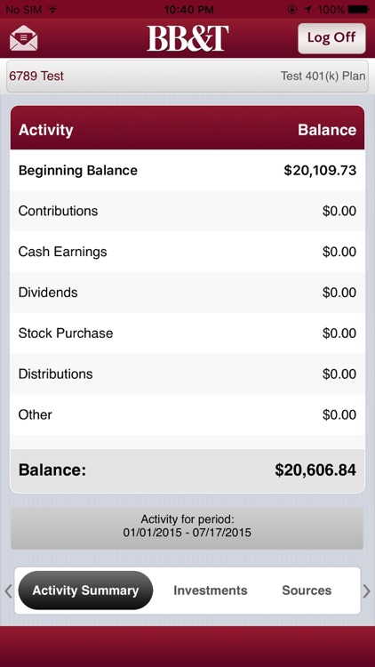 BB&T PlanTrac Mobile