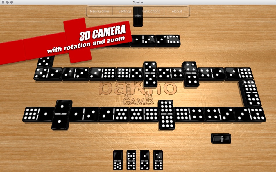 #2. Domino (macOS) Podle: baKno Games