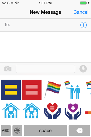 Equality Keyboard screenshot 2