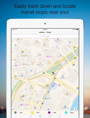 Screenshot #4 pour mbtaGo - Boston MBTA Tracker, Finder, Schedule Assistant, and Alerts