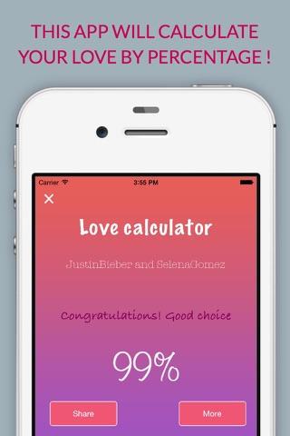 Love Calculator #1 screenshot 2