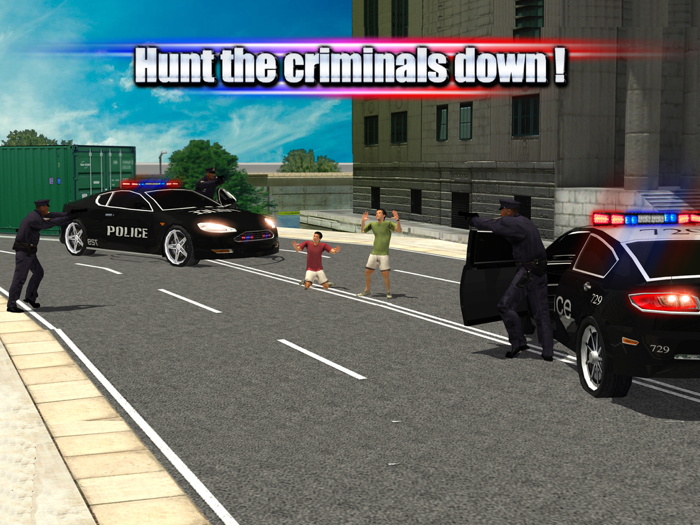 Crime Town Police Car Driver
