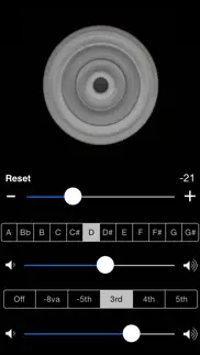 justdrones - tunable just intonation drones iphone screenshot 2