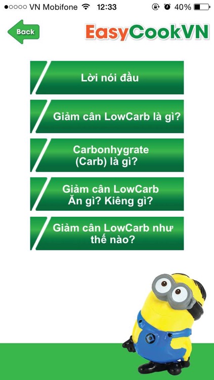 Giảm Cân LowCarb screenshot-4