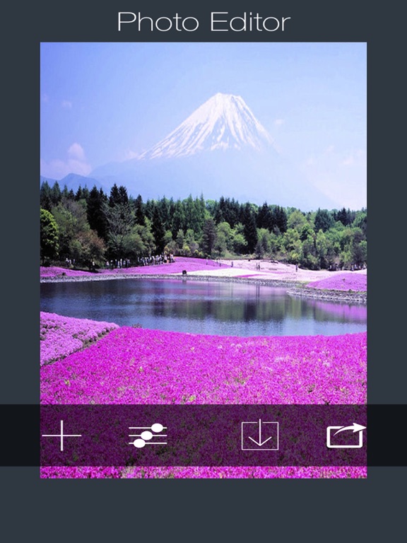 Photo Editor - Use Amazing Color Effects iPad screenshot 1 - Photo & Video app