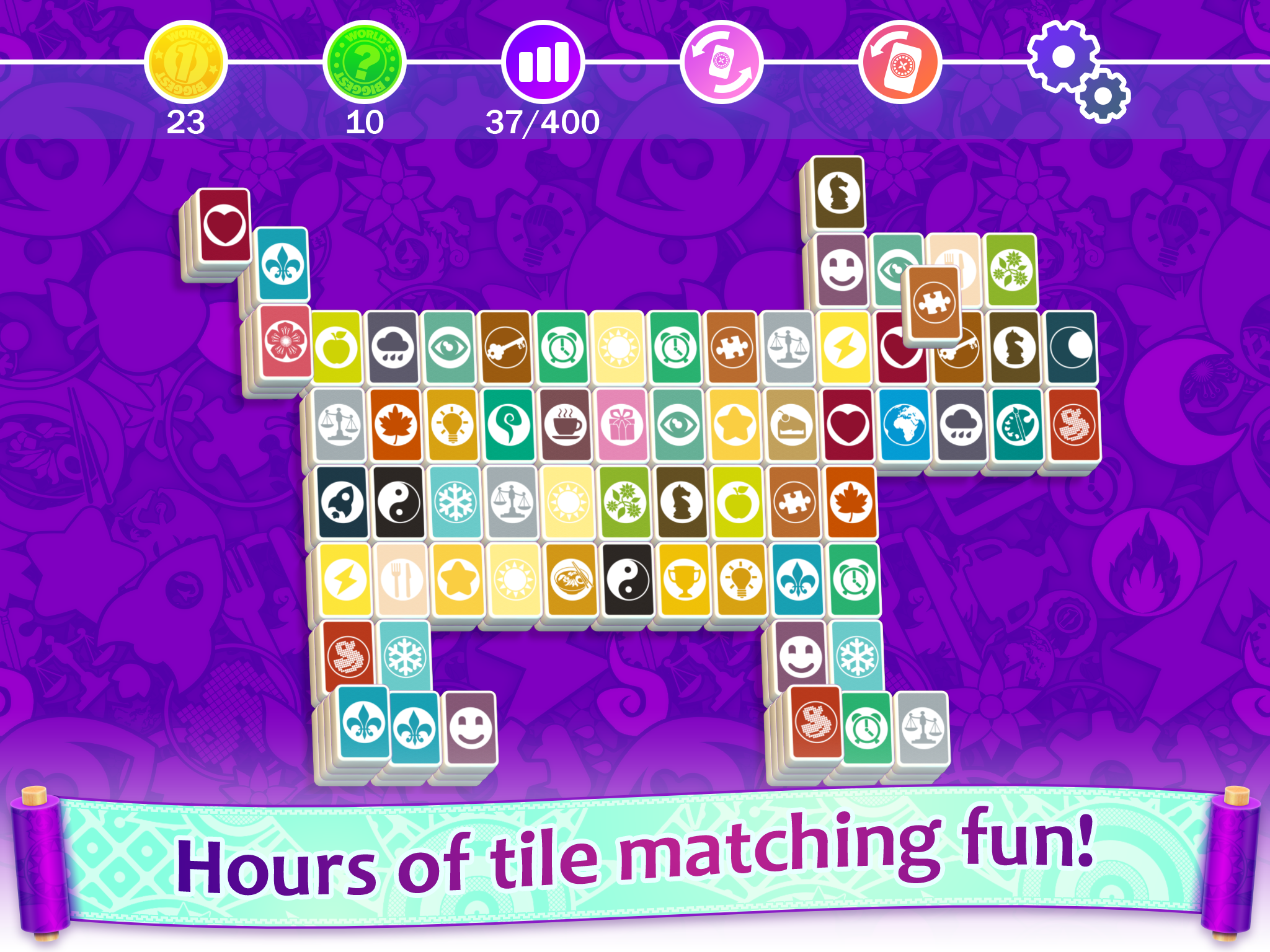 Mahjong : World's Biggest Mahjongg Solitaire
