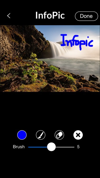 InfoPic - Generate and email PDF documents of photos with comments.