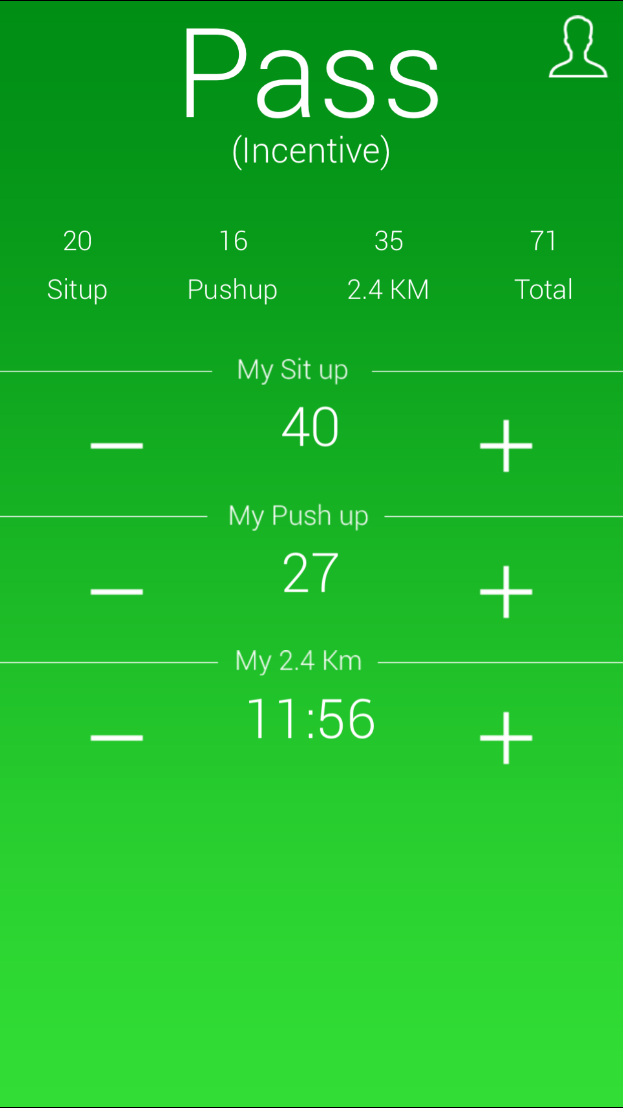 IPPT Buddy screenshot 3