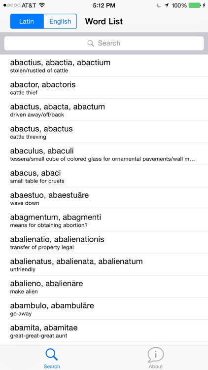 Whitaker's Latin Dictionary