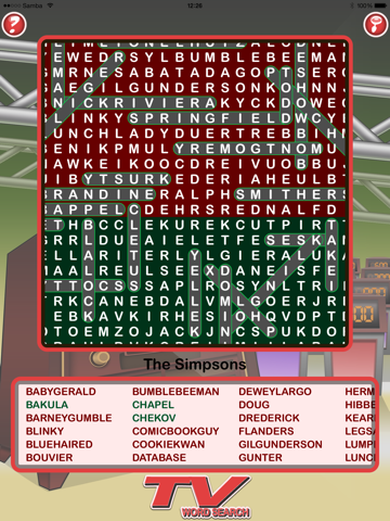 Epic TV Word Search - giant television wordsearch puzzle (ad-free)のおすすめ画像2