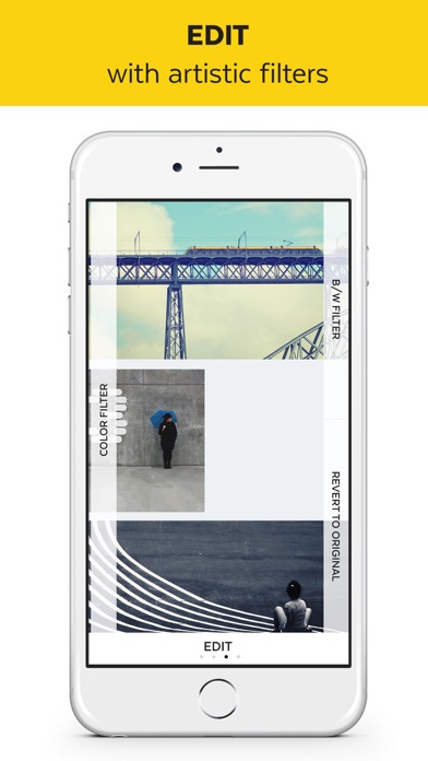 CAMZERO - Snap. Flick. Share. iPhone screenshot