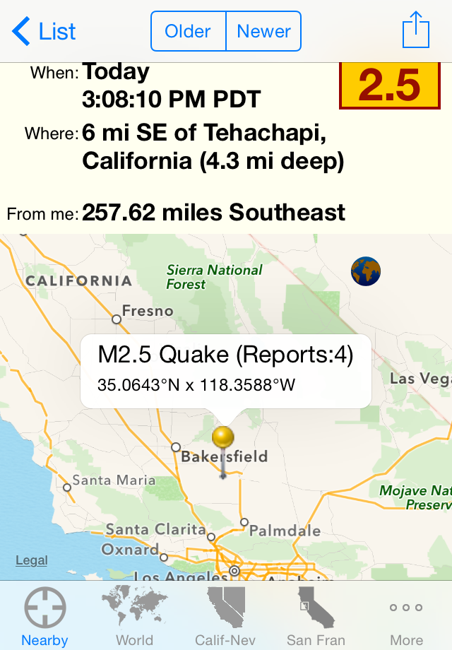 iFeltThat Earthquake