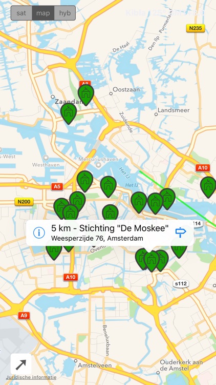 KIBLA PLUS ● MOSLIM GEBEDSTIJDEN ● VOLLEDIG ADHAN ● MEKKA KOMPAS ● MOSKEEEN MET ROUTE