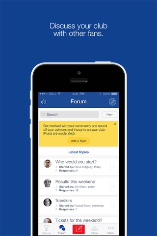 Fan App for Gillingham FC screenshot 2