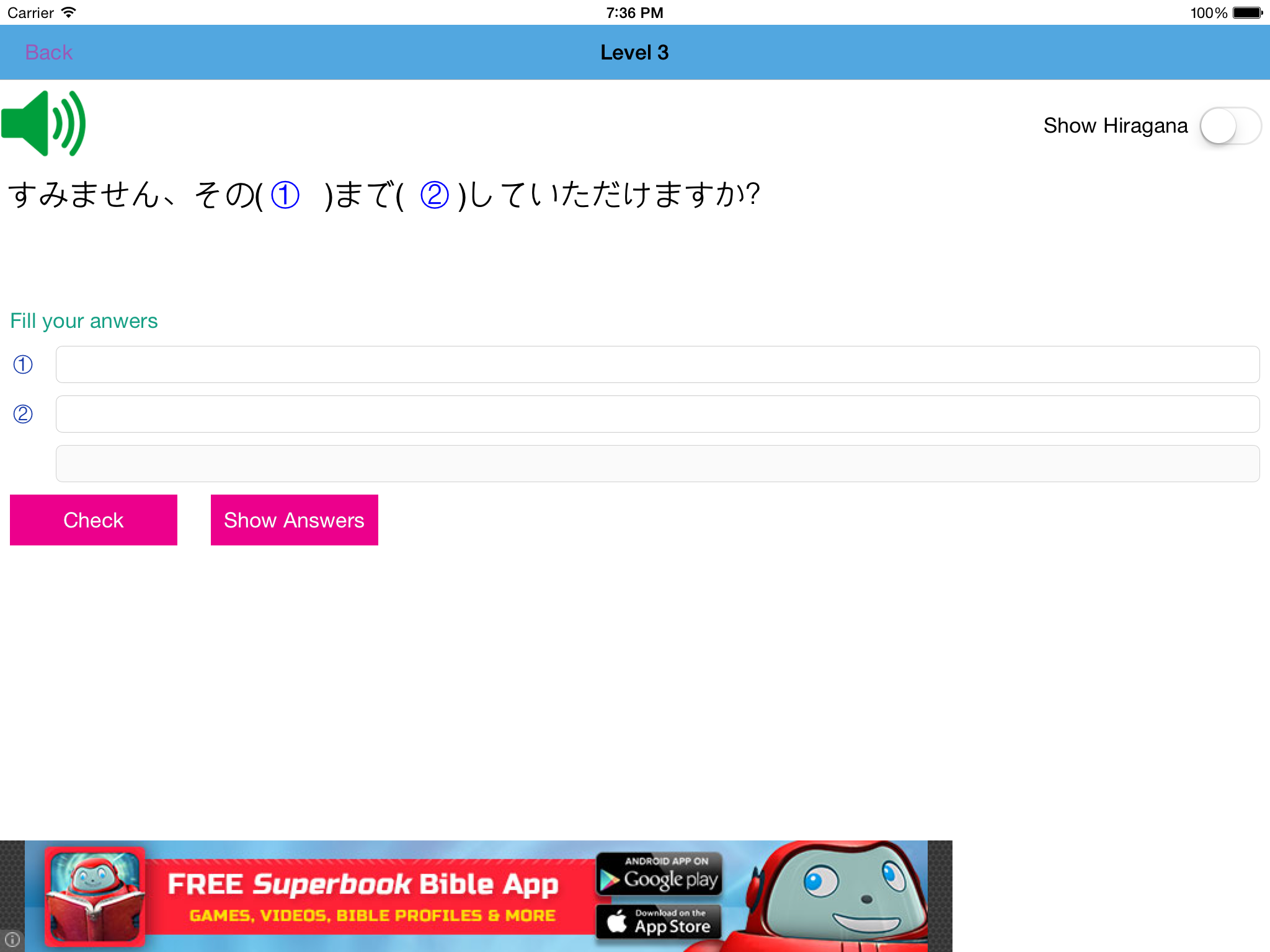 TyGonJP - Japanese Listen Practice Free