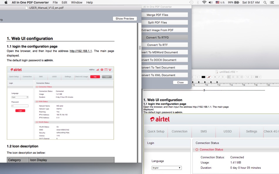 #5. All In One PDF Converter (macOS) By: Jyotsana Singh