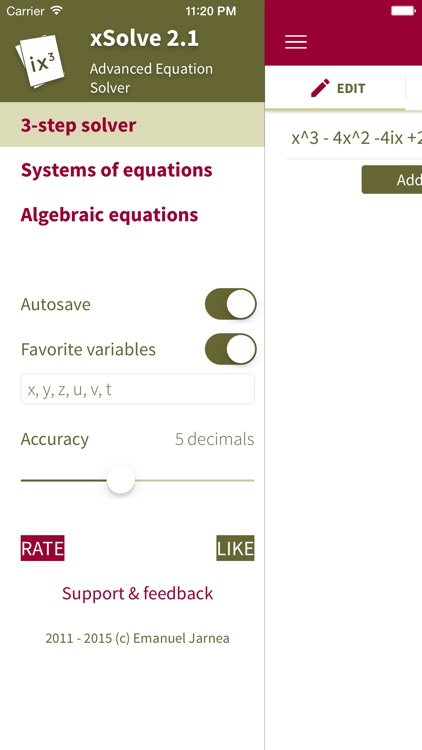 xSolve - Advanced Equation Solver screenshot-4
