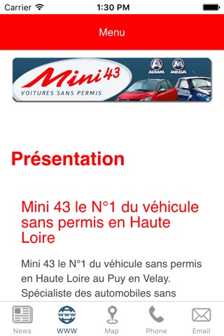 Mini 43 Voiture Sans Permis screenshot 2