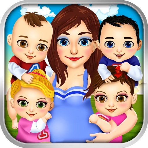 Mommy's Quadruplet Newborn Babies - My Baby Food Maker & Dentist Doctor Salon! icon
