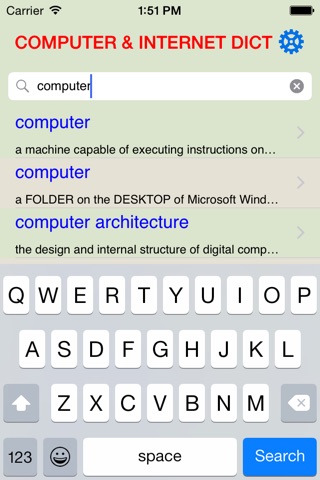 English English Computer and Internet Dictionary screenshot 2