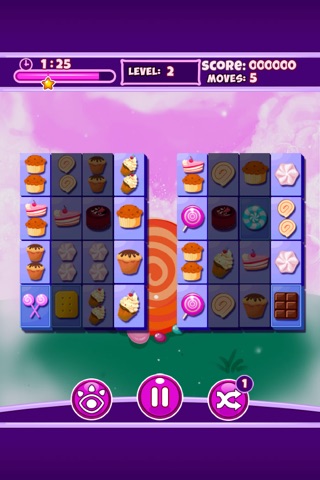 Dessert World - Sweet candy cake mahjong game screenshot 2