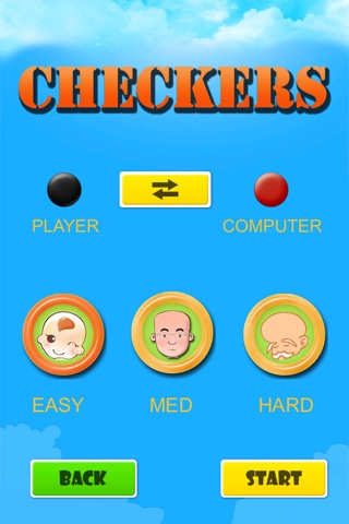 Funny Checkers HD screenshot 2