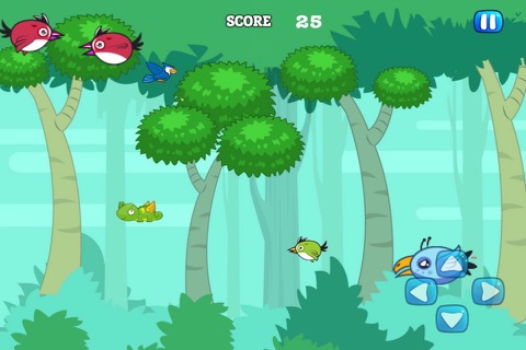 Flying Lizard Saga - Bird Eating Gecko Frenzy (Free) screenshot 3