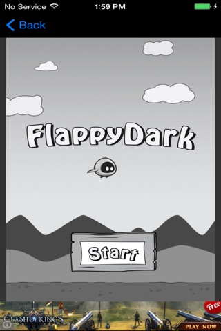 Flappy Dark (Not Flappy Bird) screenshot 2