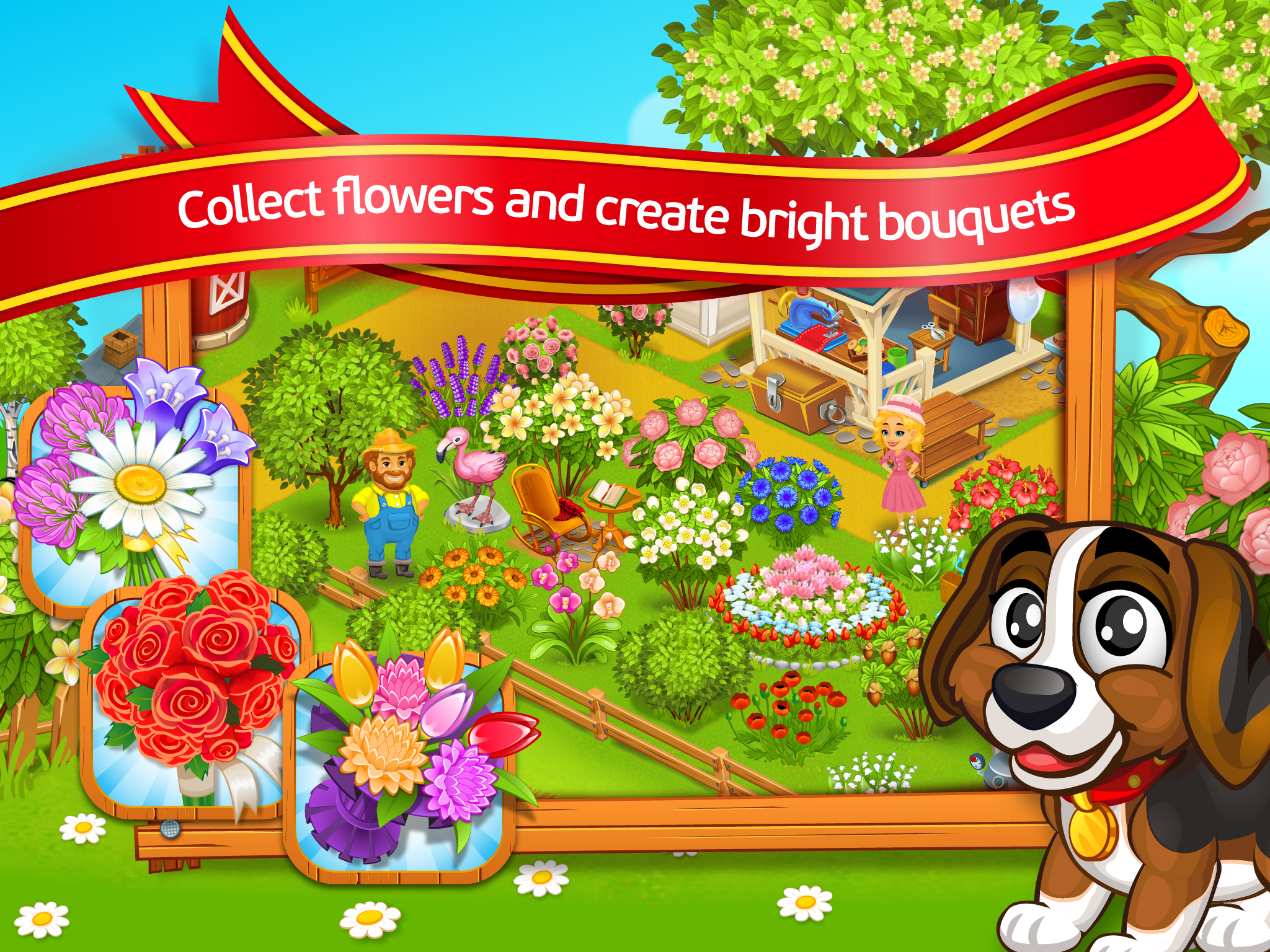 Farm Town: villa for friends screenshot 8