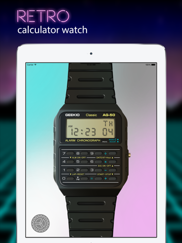 Geek Watch - Retro Calculator Watchのおすすめ画像1