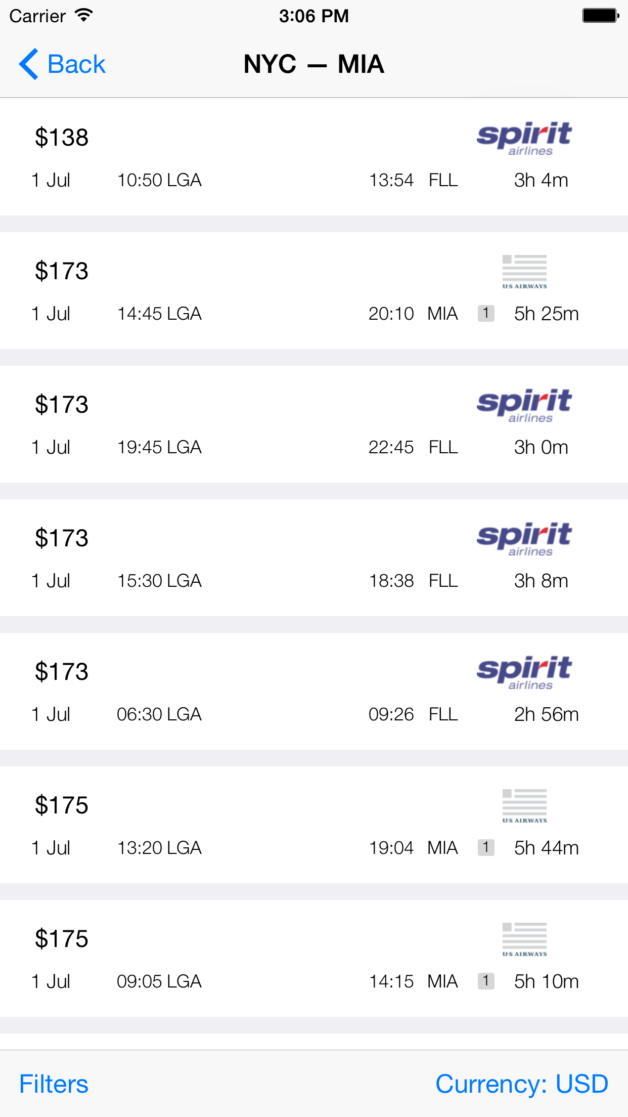 Jumbo Searching - Flights, airplane tickets, cheap airfare screenshot 2