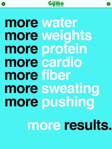 Screenshot #6 pour Gymo