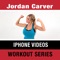Workout with Jordan Carver is an application full with various instructional workout videos