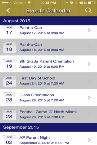 Miami SHS screenshot 3