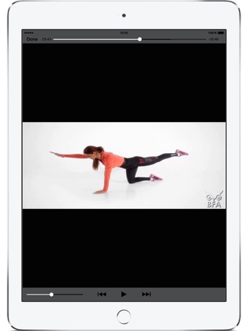 Post Pregnancy Workouts Lite – Lose Belly Fat with Body Weight Exercises iPad screenshot