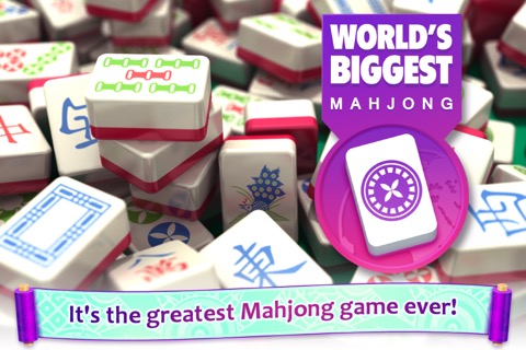 Mahjong : World's Biggest Mahjongg Solitaireのおすすめ画像1