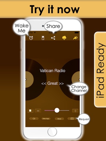 Screenshot #5 pour Musique chrétienne, la musique Gospel et parler du Vatican à partir de stations de radio Internet en ligne