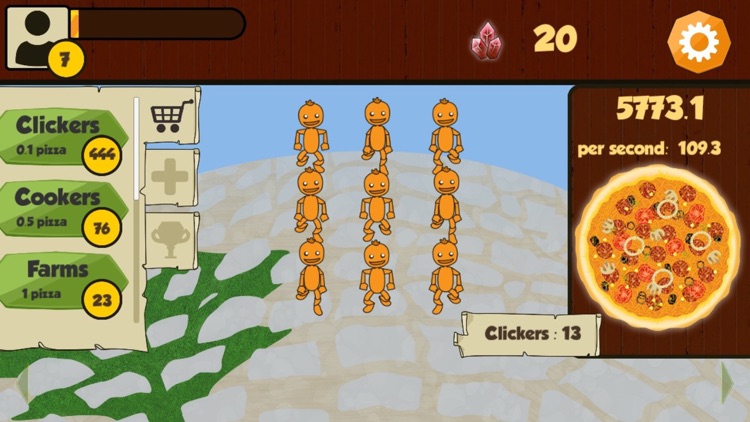 Pizza Clicker - For Social Net Users