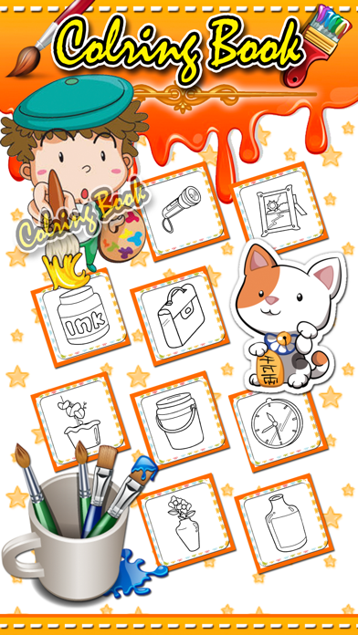 Screenshot #1 pour application livre à colorier pour enfants grade 3