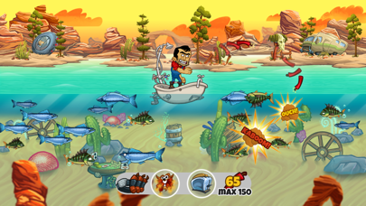 Dynamite Fishing World Games Screenshot