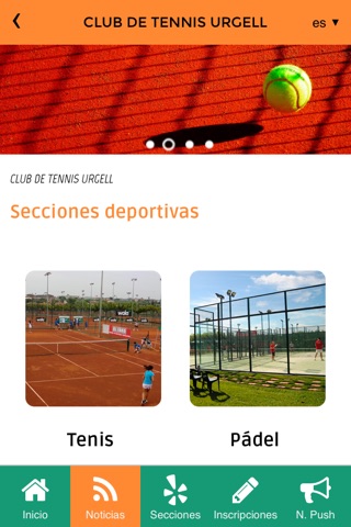 Club de Tennis Urgell screenshot 2