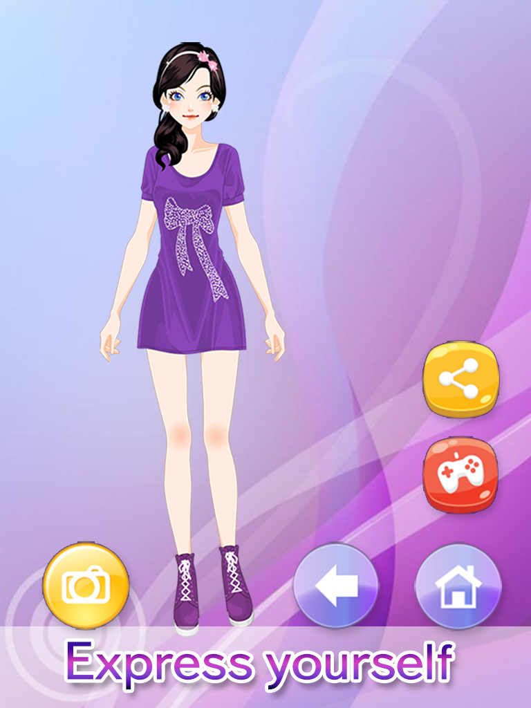 Lily: Lonely Day Dressup. Girls fashion line saga. screenshot 6