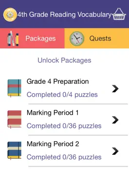 Game screenshot 4th Grade Reading Vocabulary apk
