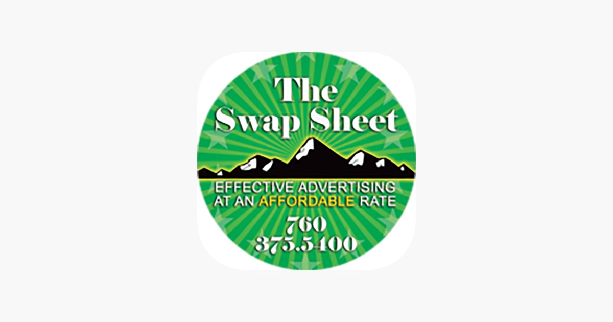 the swap sheet on the app store ridgecrest ca swap sheet