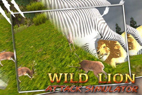 Wild Lion Attack Simulator 3D screenshot 4