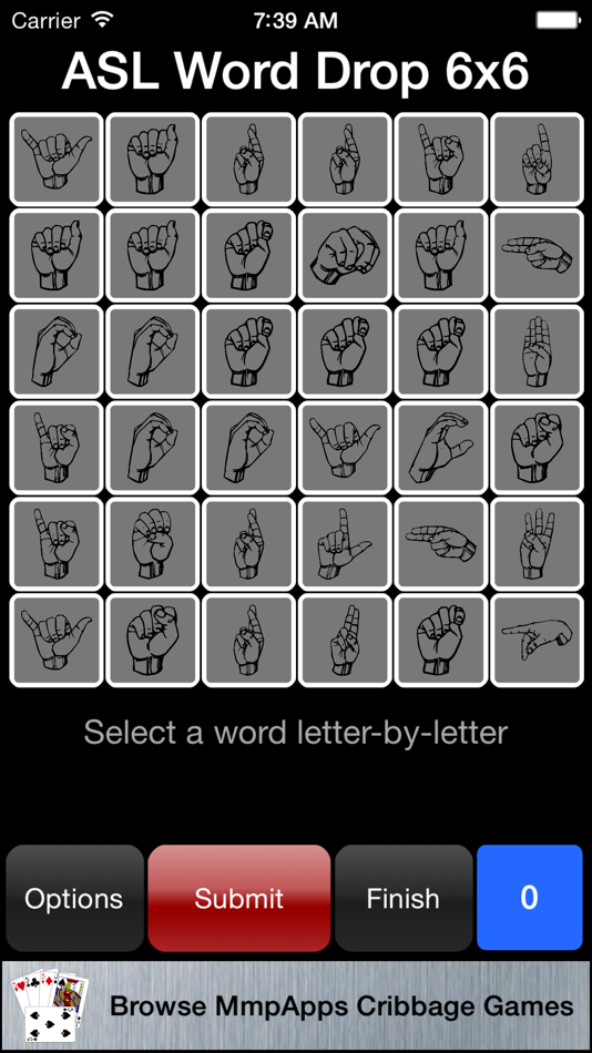 #2. ASL Word Drop (iOS) 由: MmpApps Corp.