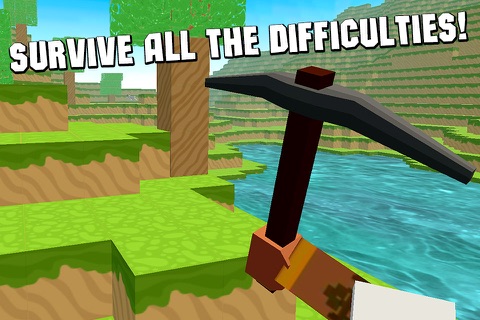 Pixel Sandbox Island Survival 3D screenshot 4