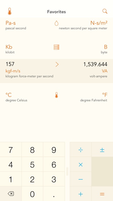 Unitica - unit converter Screenshot 1