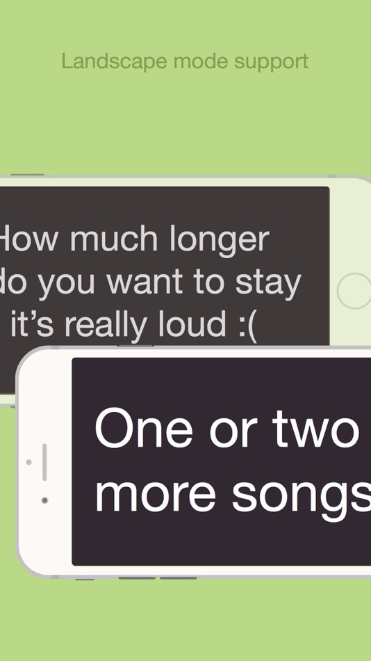 #3. Statement - visual communication and large text (iOS) Por: Todd Anderson