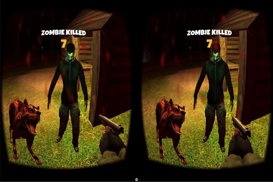 Horror VR Game : Scary VR Zombie FPS Shooter 360 screenshot 2